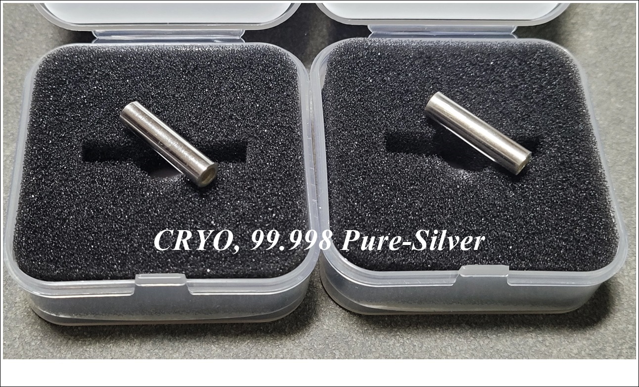 (터미널) 극저온 Cryo -196, 99.998% 순은 퓨즈대용 신버젼