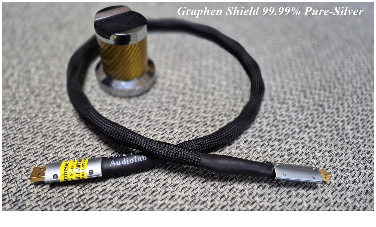 (USB) Graphen 차폐 순은 전원분리형 케이블