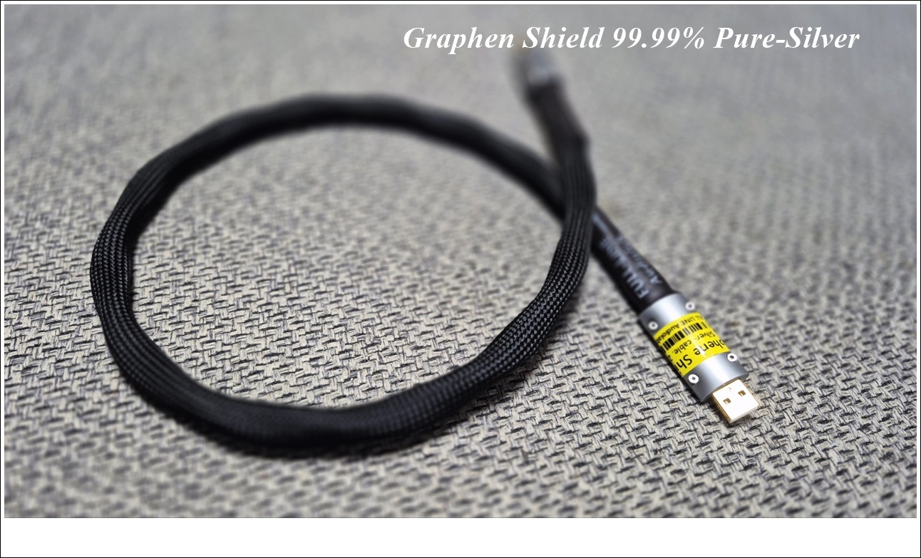 (USB) Graphen 차폐 순은 전원분리형 케이블