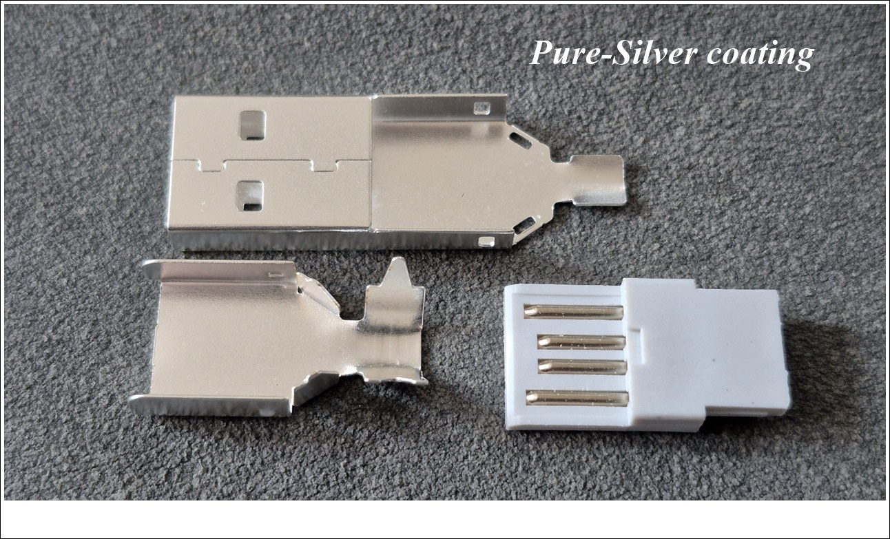 (★USB) 은도금 USB 단자 A/B
